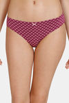 Zivame Anti-Microbial Low Rise Full Coverage Bikini Panty (Pack of 3) - Multicolor — thumbnail 3